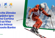 Intesa Sanpaolo Banka i Visa vode vas na Zimske olimpijske igre Milano Cortina 26.