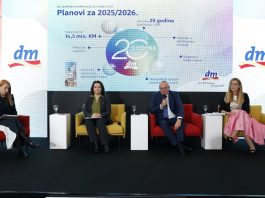 Uspješna poslovna godina za dm BiH: Ostvaren promet od 489,3 miliona KM