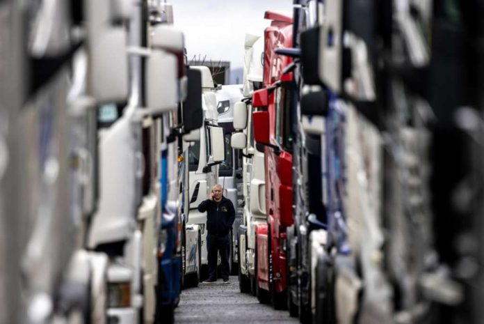 prevoznici kamioni blokade