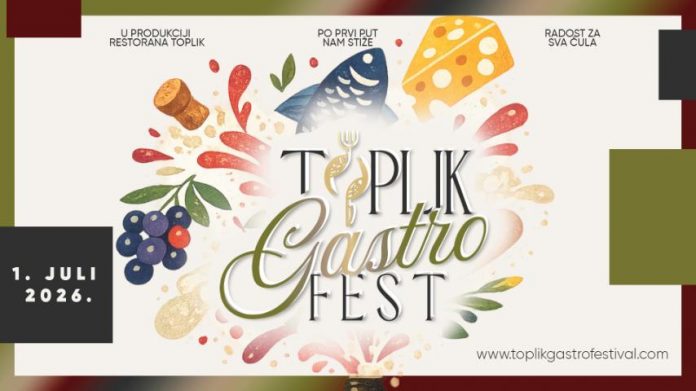 Toplik gastro fest vizual