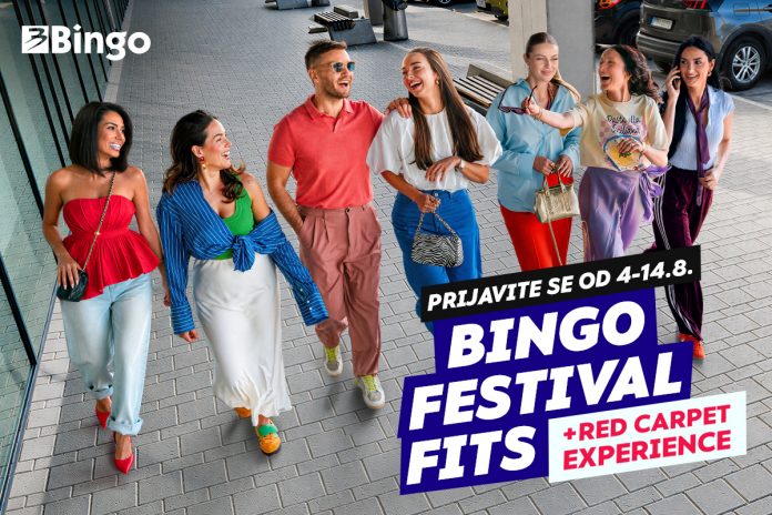 Bingo Festival Fits i red carpet experience
